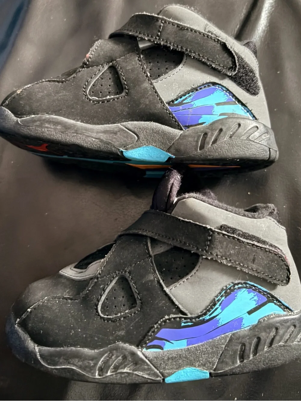 Toddler Retro Jordan Aqua 8’s sz 8c